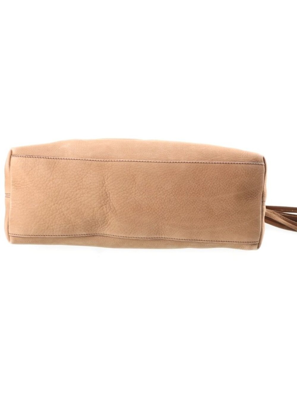 Gucci Soho Chain Shoulder Bag Interlocking G Leather Beige - Picture 4 of 8